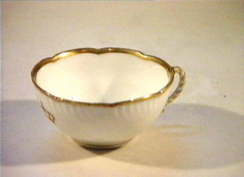 corona Savoia (tazza) - manifattura Richard-Ginori (sec. XIX)