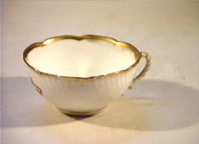 corona Savoia (tazza) - manifattura Richard-Ginori (sec. XIX)