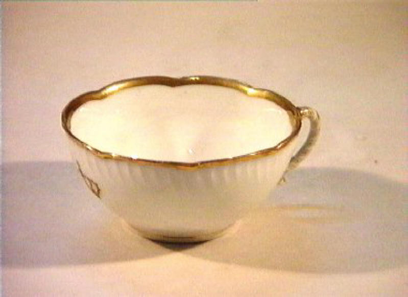 corona Savoia (tazza) - manifattura Richard-Ginori (sec. XIX)