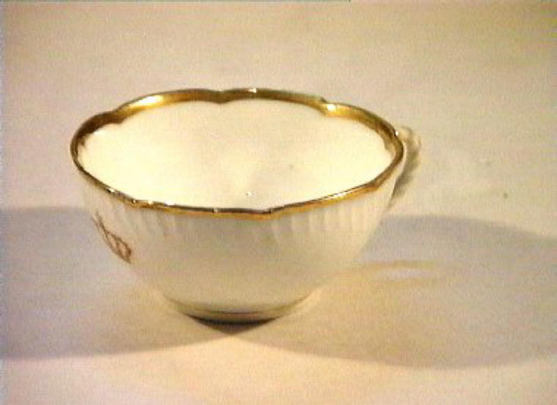 corona Savoia (tazza) - manifattura Richard-Ginori (sec. XIX)