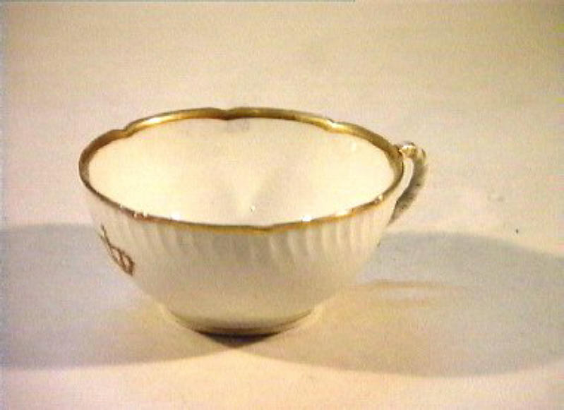 corona Savoia (tazza) - manifattura Richard-Ginori (sec. XIX)