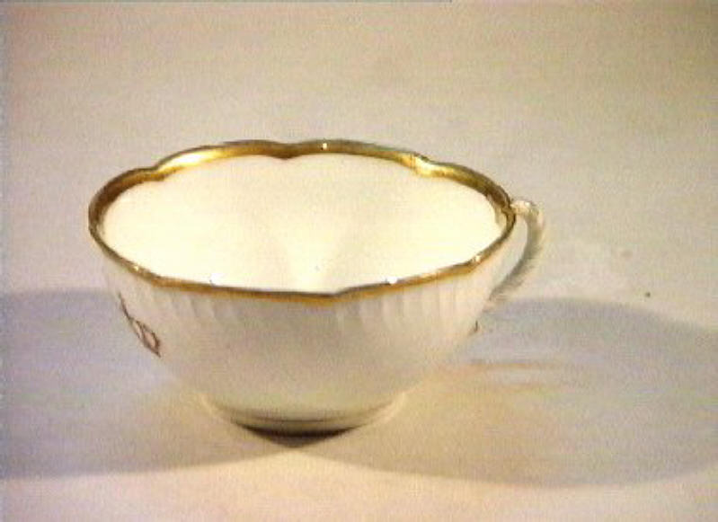 corona Savoia (tazza) - manifattura Richard-Ginori (sec. XIX)