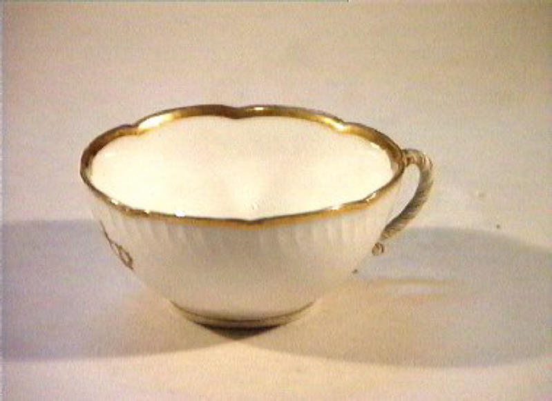 corona Savoia (tazza) - manifattura Richard-Ginori (sec. XIX)