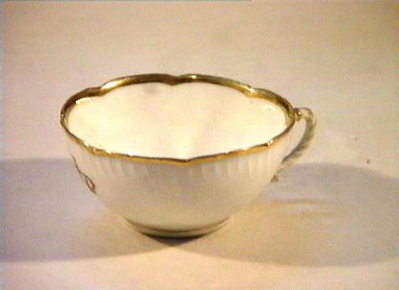 corona Savoia (tazza) - manifattura Richard-Ginori (sec. XIX)