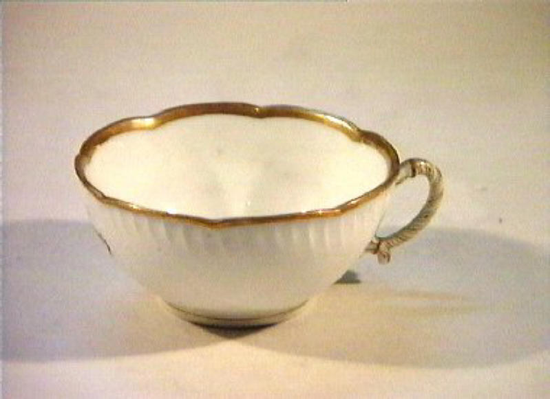 corona Savoia (tazza) - manifattura Richard-Ginori (sec. XIX)