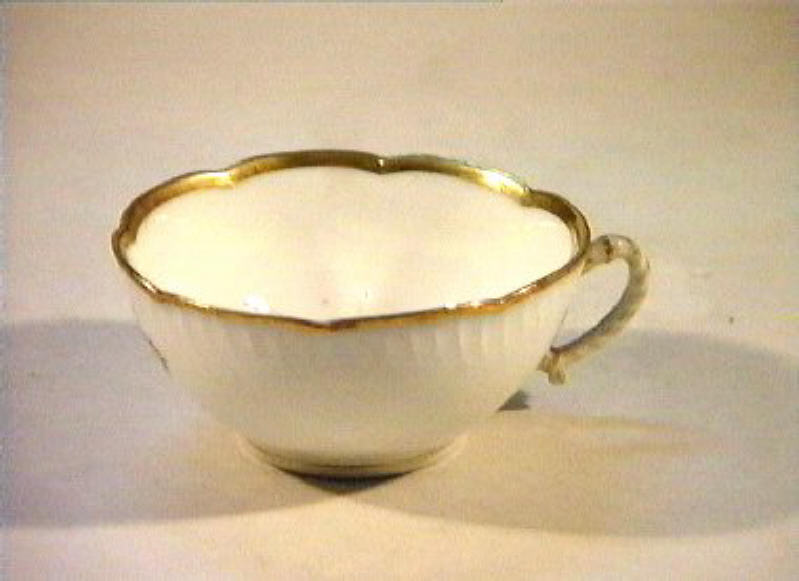 corona Savoia (tazza) - manifattura Richard-Ginori (sec. XIX)