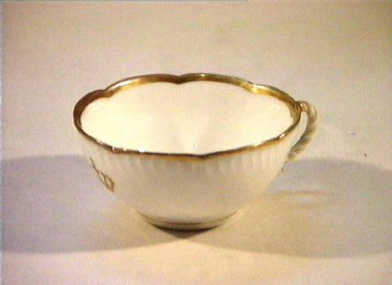 corona Savoia (tazza) - manifattura Richard-Ginori (sec. XIX)