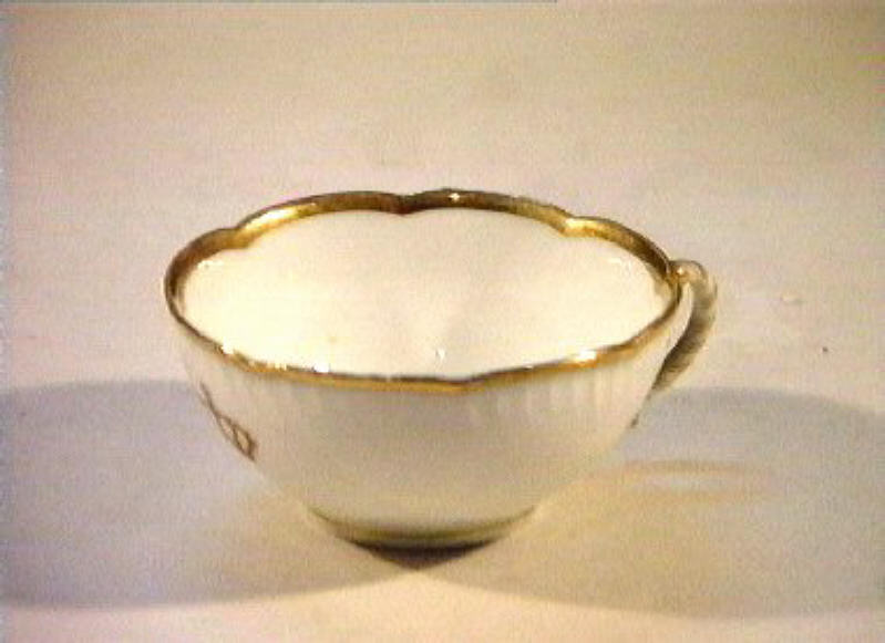 corona Savoia (tazza) - manifattura Richard-Ginori (sec. XIX)