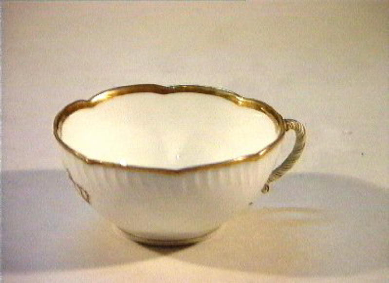 corona Savoia (tazza) - manifattura Richard-Ginori (sec. XIX)