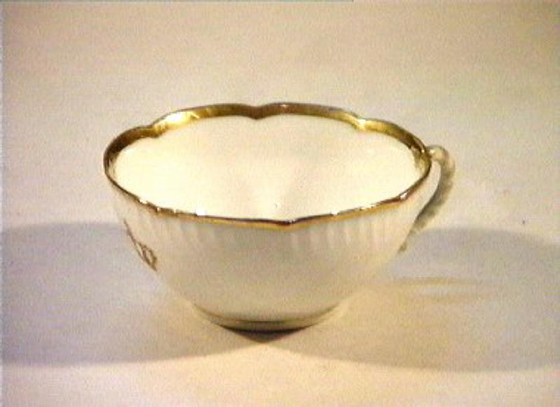 corona Savoia (tazza) - manifattura Richard-Ginori (sec. XIX)