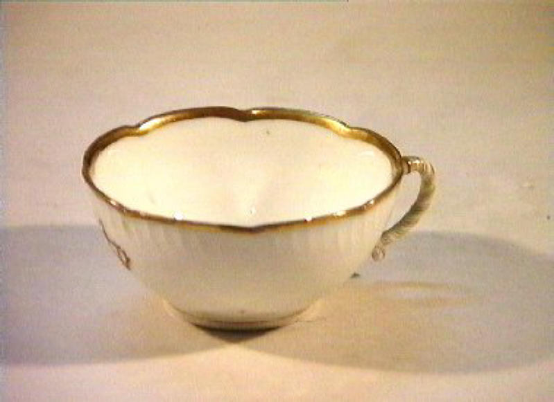 corona Savoia (tazza) - manifattura Richard-Ginori (sec. XIX)