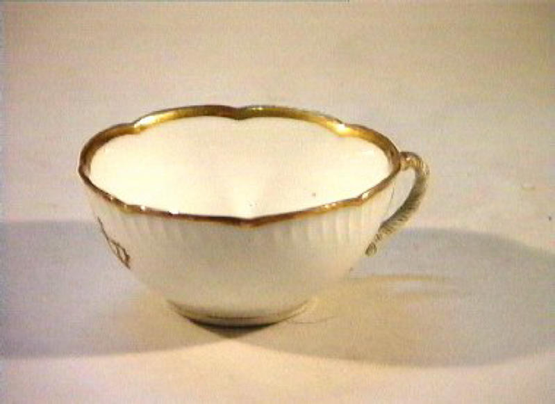 corona Savoia (tazza) - manifattura Richard-Ginori (sec. XIX)