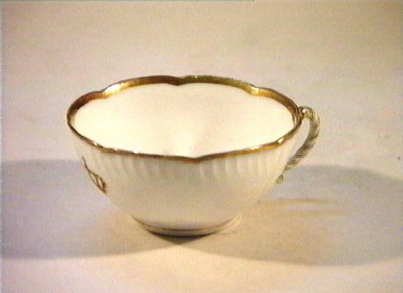 corona Savoia (tazza) - manifattura Richard-Ginori (sec. XIX)