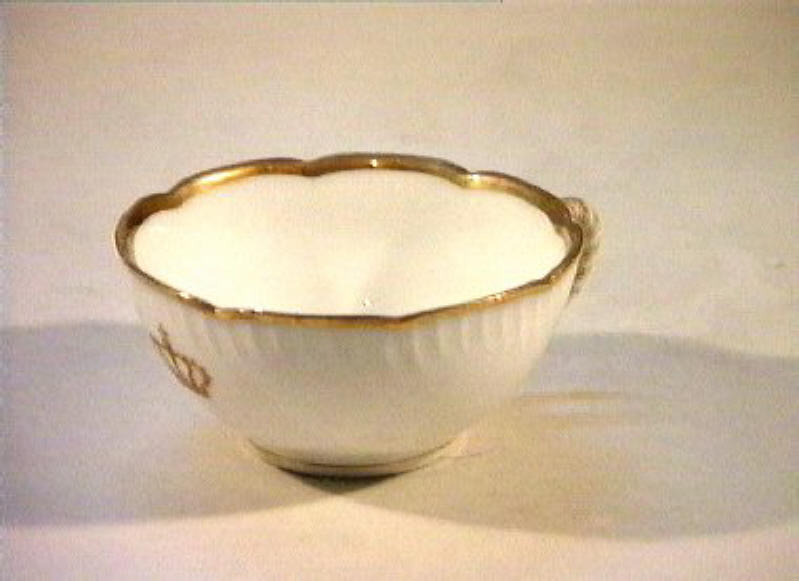 corona Savoia (tazza) - manifattura Richard-Ginori (sec. XIX)