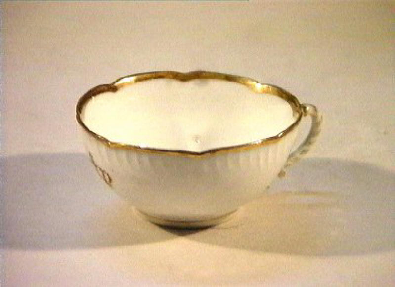 corona Savoia (tazza) - manifattura Richard-Ginori (sec. XIX)