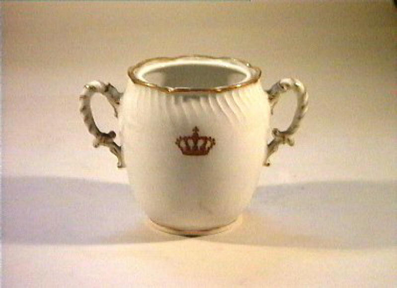 corona Savoia (zuccheriera) - manifattura Richard-Ginori (sec. XIX)