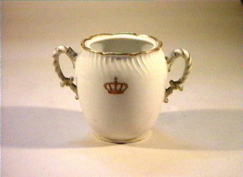corona Savoia (zuccheriera) - manifattura Richard-Ginori (sec. XIX)