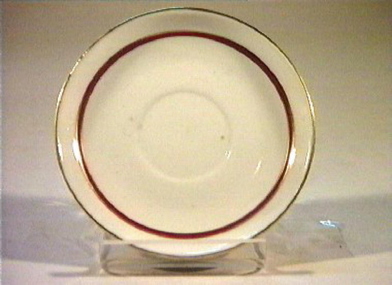 piattino - manifattura Richard-Ginori (sec. XIX)