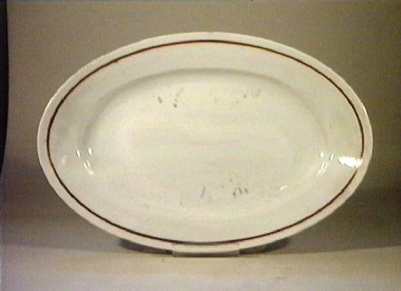 piatto da portata - manifattura Richard-Ginori (sec. XIX)