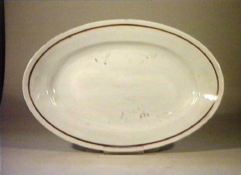 piatto da portata - manifattura Richard-Ginori (sec. XIX)