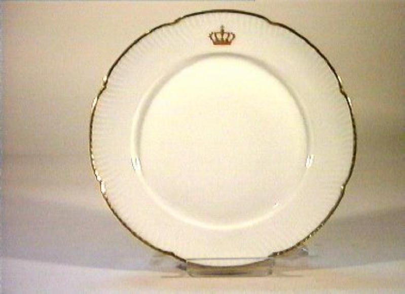 corona Savoia (piatto) - manifattura Richard-Ginori (sec. XIX)