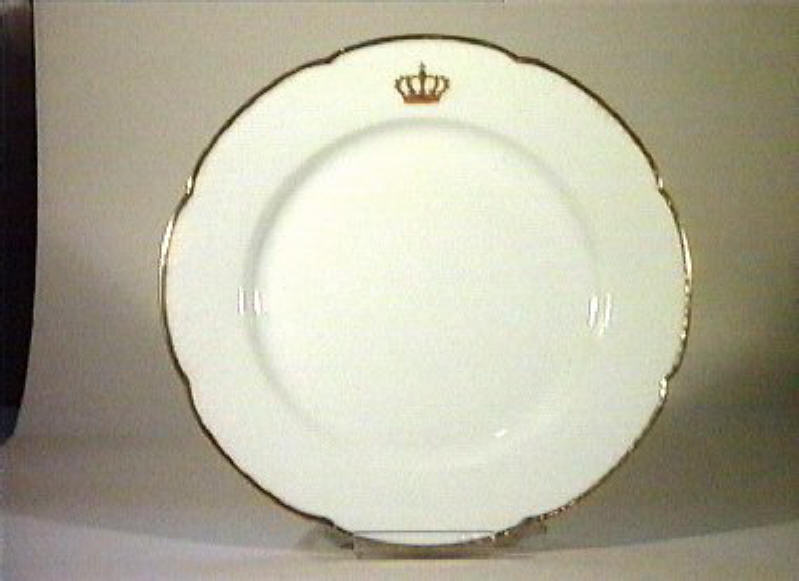 corona Savoia (piatto da portata) - manifattura Richard-Ginori (sec. XIX)