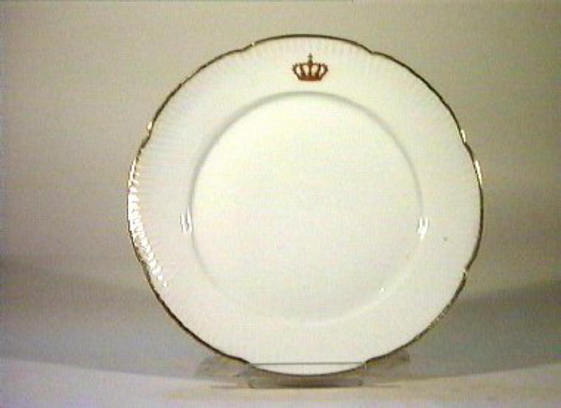 corona Savoia (piatto) - manifattura Richard-Ginori (sec. XIX)