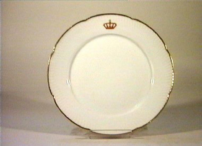 corona Savoia (piatto) - manifattura Richard-Ginori (sec. XIX)