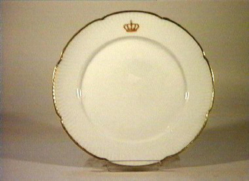 corona Savoia (piatto) - manifattura Richard-Ginori (sec. XIX)
