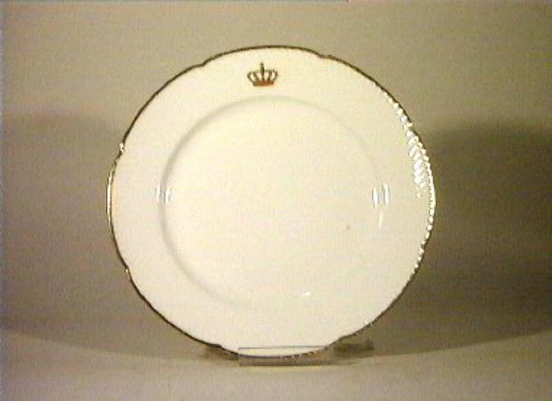 corona Savoia (piatto da portata) - manifattura Richard-Ginori (sec. XIX)