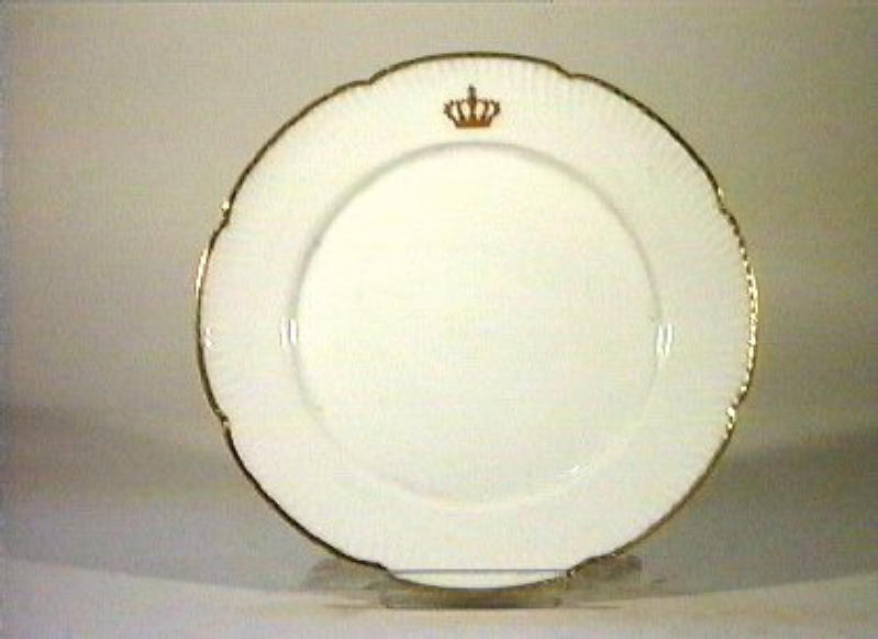 corona Savoia (piatto) - manifattura Richard-Ginori (sec. XIX)