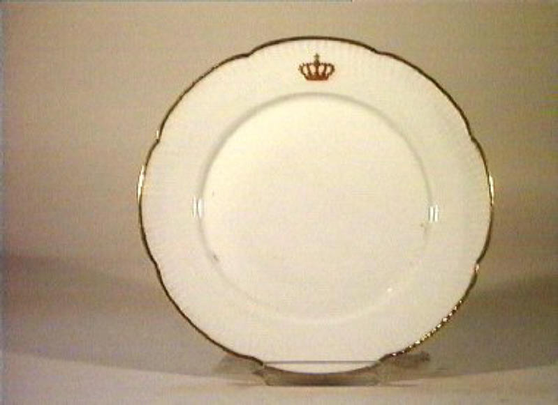 corona Savoia (piatto) - manifattura Richard-Ginori (sec. XIX)