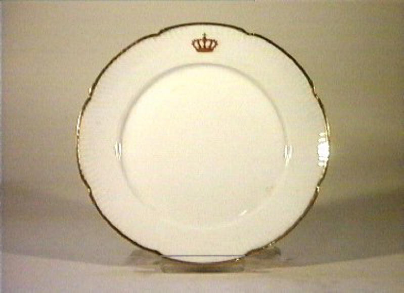 corona Savoia (piatto) - manifattura Richard-Ginori (sec. XIX)