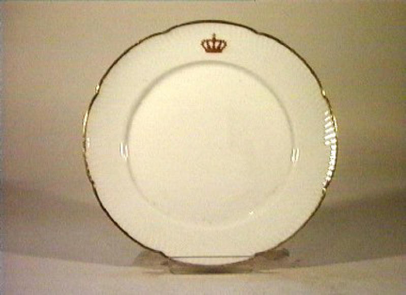 corona Savoia (piatto) - manifattura Richard-Ginori (sec. XIX)