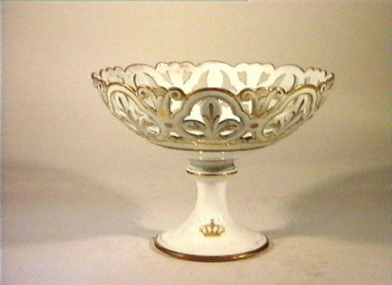 corona Savoia (alzata) - manifattura Richard-Ginori (sec. XIX)