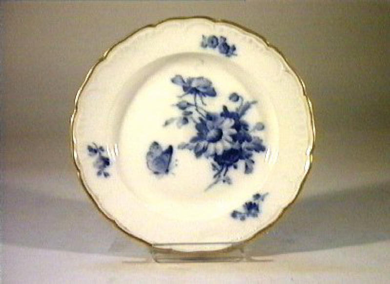 motivi decorativi vegetali e animali (piatto) - manifattura reale di Prussia (sec. XIX)