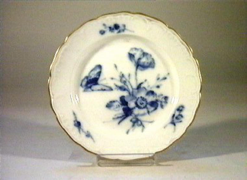 motivi decorativi vegetali e animali (piatto) - manifattura reale di Prussia (sec. XIX)