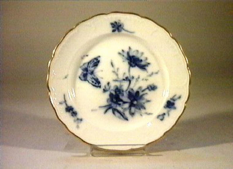 motivi decorativi vegetali e animali (piatto) - manifattura reale di Prussia (sec. XIX)