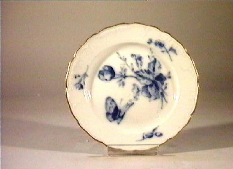 motivi decorativi vegetali e animali (piatto) - manifattura reale di Prussia (sec. XIX)