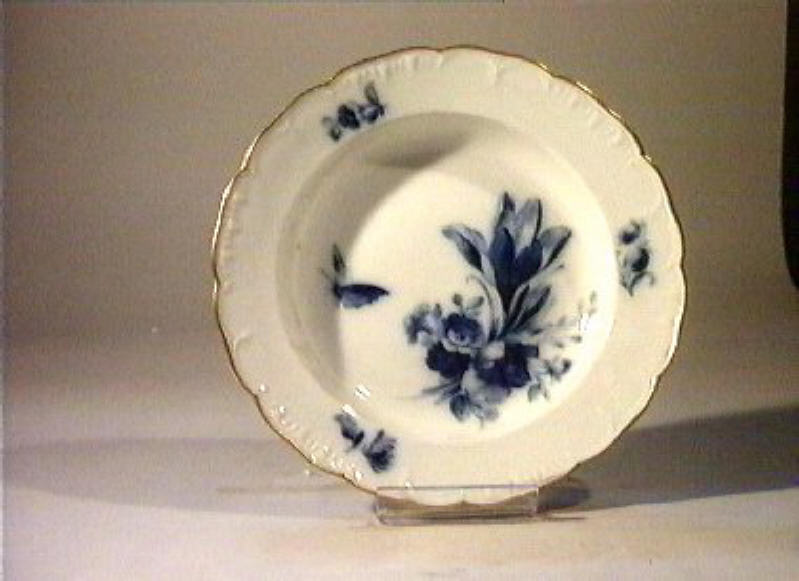 motivi decorativi vegetali e animali (piatto) - manifattura reale di Prussia (sec. XIX)