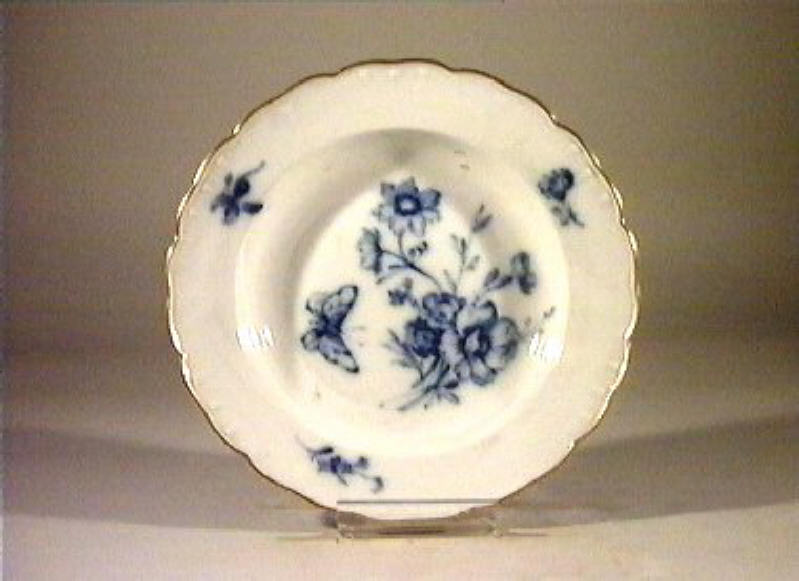 motivi decorativi vegetali e animali (piatto fondo) - manifattura reale di Prussia (sec. XIX)