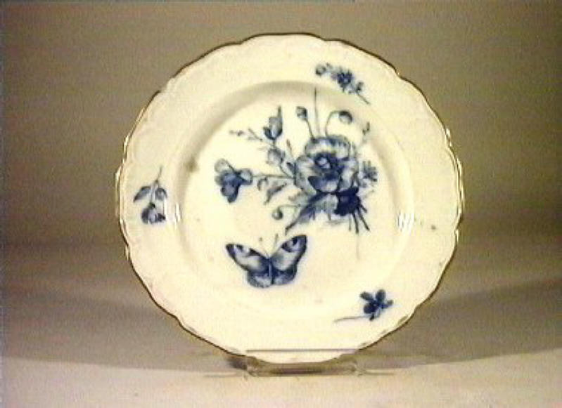 motivi decorativi vegetali e animali (piatto) - manifattura reale di Prussia (sec. XIX)