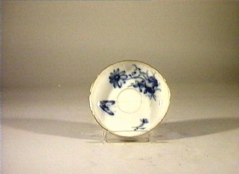 motivi decorativi vegetali e animali (piattino) - manifattura reale di Prussia (sec. XIX)