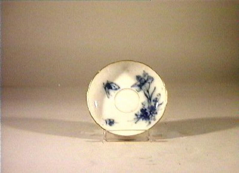 motivi decorativi vegetali e animali (piattino) - manifattura reale di Prussia (sec. XIX)