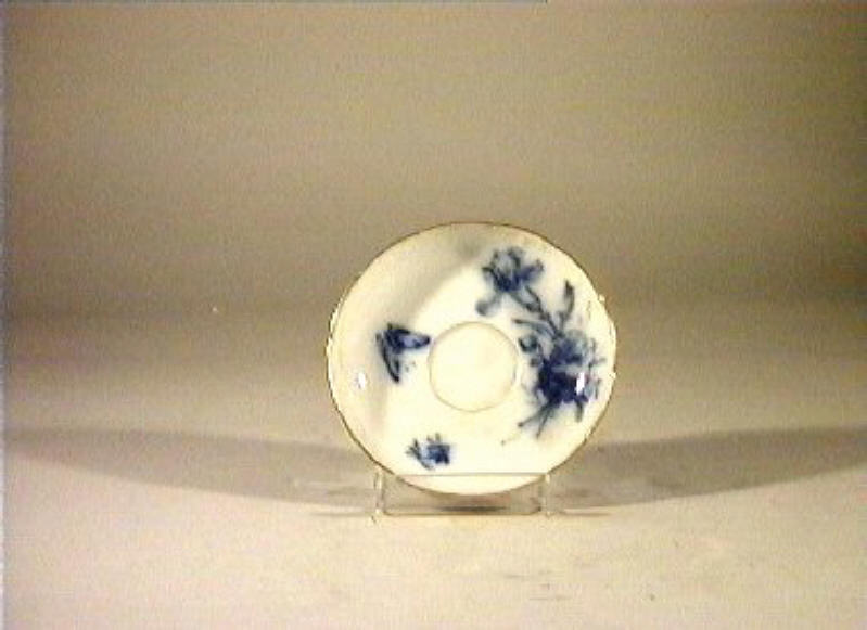 motivi decorativi vegetali e animali (piattino) - manifattura reale di Prussia (sec. XIX)