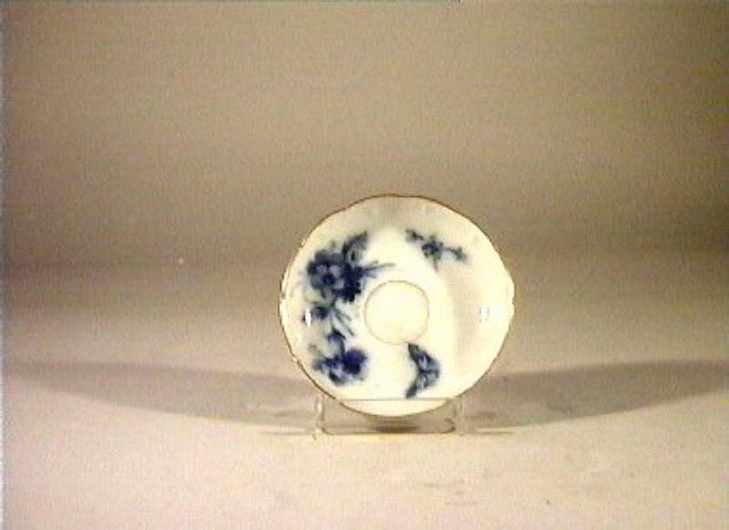 motivi decorativi vegetali e animali (piattino) - manifattura reale di Prussia (sec. XIX)