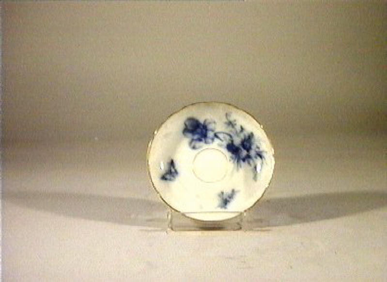 motivi decorativi vegetali e animali (piattino) - manifattura reale di Prussia (sec. XIX)