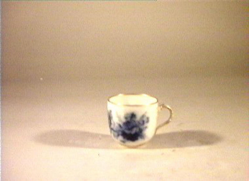 motivi decorativi vegetali e animali (tazzina) - manifattura reale di Prussia (sec. XIX)