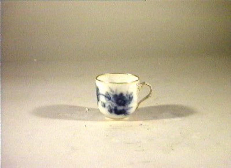 motivi decorativi vegetali e animali (tazzina) - manifattura reale di Prussia (sec. XIX)