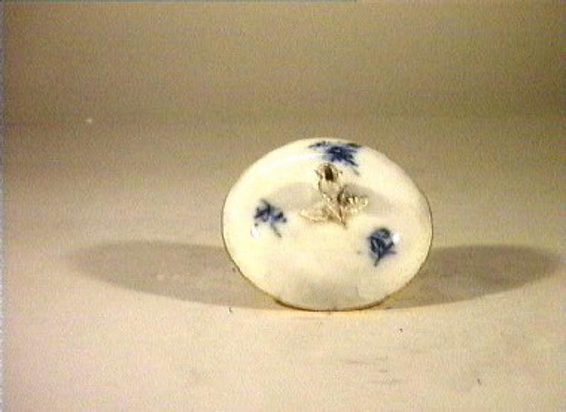 motivi decorativi vegetali e animali (coperchio) - manifattura reale di Prussia (sec. XIX)